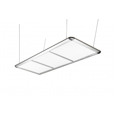 Biliardová lampa LED Flat silver