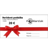 Darčekový poukaz v hodnote 20 €