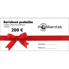 Darčekový poukaz v hodnote 200 €