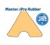 Gumené mantinely na biliardový stôl 9ft Master Pro Rubber sada 6 ks