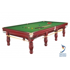 Snooker stôl Dynamic Prince II Steelblock mahagón  12 ft.